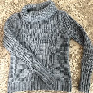 Banana Republic blue chunky sweater